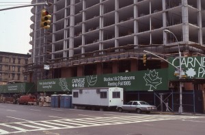 Carnegie Park, at E. 93rd St. and 3rd Ave., October 1985        